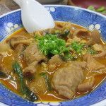 にく友食堂 - 馬もつ煮