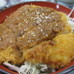 にく友食堂 - にく友丼(ソースカツ丼)