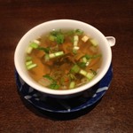 Taire Sutoran Chemmai - スープ。
