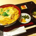 炭焼 くだん - 桜姫鶏の親子丼