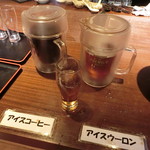 マレー・アジアン・クイジーン - ドリンクコーナー　最後に、アイスコーヒー飲みました（＾Ｑ＾）