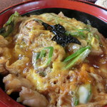 功徳庵 更科 - トロトロの親子丼ともりのセット