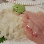 魚仁 - エンガワ・シイラ？？ 500円