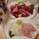 魚仁 - マグロ・カツオ・エンガワ・シイラ？？