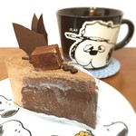 アトリエゼロ - 「王様のチョコケーキ」です。