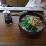 河内うどん屋 - ずりあげうどん350円