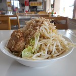 ラーメン利 - 二郎系野菜ラーメン（小）野菜マシマシ 2016.6