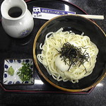 肥後そう川 手延べ麺 - 冷やしやまかけうどん