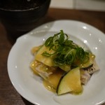 ひとひら - 水茄子とハチノスだっけ？食感パラダイス(*´Д`)ﾊｧﾊｧ