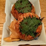 炭焼松 - 味噌焼きおにぎり