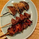 しいたけ・ハツ・レバー