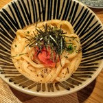 釜玉たらこうどん