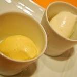 リストランテ ル・ミディ ひらまつ - PRANZO B（アイス：バニラ、ココナッツ）