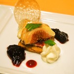 リストランテ ル・ミディ ひらまつ - PRANZO B（無花果のタルト）