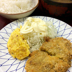 上海 - 「朝定食」(400円)。注文する時は「あさてー」というと、常連っぽい。