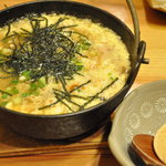 司 - 鳥雑炊（約2人前）　600円