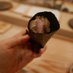 鮨　仙八 - マグロ頭肉のネギトロ