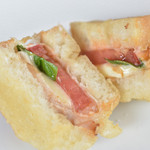 TRATTORIA Ca del TOMO - 2016/06/19：モッツァレッラ･イン･カロッツァ（チーズを挟んだ揚げパン）