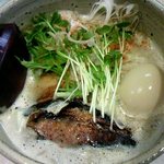 北野 - 煮玉子入りラーメン