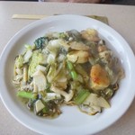 中国馳走 ただしの厨 - 高菜入りえび焼きそば