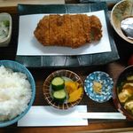 いこい屋 - ★2016・６再訪　三元豚ロースカツ膳　1000円