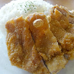 アプランティ - 濃厚オリジナルスープカレー（キーマ）980円＋トッピング揚げチキン270円＋オクラ100円すべて税込