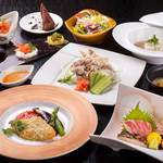 Kiraku Dokoro Danka - 各種宴会におすすめの3,500円料理コースの一例。