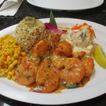 Blue Water Shrimp & Seafood - ガーリックシュリンププレート（２０１６年）