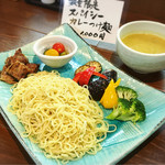 正月屋 - ☆初夏限定☆スパイシーカレーつけ麺！  美味い！