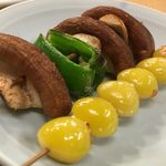 渋谷 森本 - morimoto:しいたけと銀杏