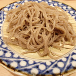 天ぷら 蕎楽亭 - 追加で田舎蕎麦！