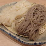 天ぷら 蕎楽亭 - 田舎そばとひやむぎ