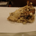 天ぷら 蕎楽亭 - まいたけ