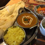 PRAGATI - Bセット800円 チキンカレー