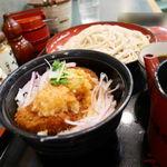 小諸そば - おろしヒレカツ丼