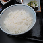 吉翠亭 - ご飯は国産ブランド米らしい