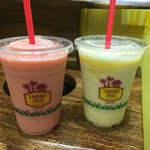 Lanikai Juice - 「strawberry shaka」と「Lanikai splash」…