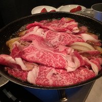 京橋 婆娑羅 - トマトすき焼き鍋