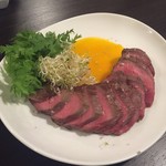 Rokunotarazu - 鹿肉のお肉。クセが全く無く、食べやすかったです。