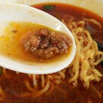 中華料理 美升 - 大きめのひき肉が食欲をそそります