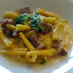 アンジェパティオ - カサレッチの子羊と春菊のクリームソース　　