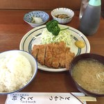 とん将 - ロースかつランチ