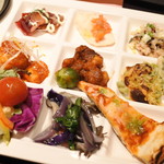 グルメバイキング オリンピア - じゃ～ん！お料理、いろいろ取ってきたよ～