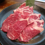 ジンギスカンランチの肉ダブル