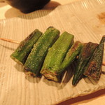 鳥しき - オクラ2016.6