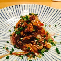 福鮨 - 浅蜊のたいたんとミョウガ
