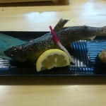 ながうらの隠れ家ラウンジ つるや - 鮎の塩焼き