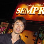 Dining stand SEMPRE - 入口にてオーナー撮影