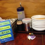 神山 - H.28.6.22.昼 調味料類など