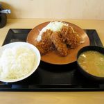 かつや - ヒレカツ定食（691円）